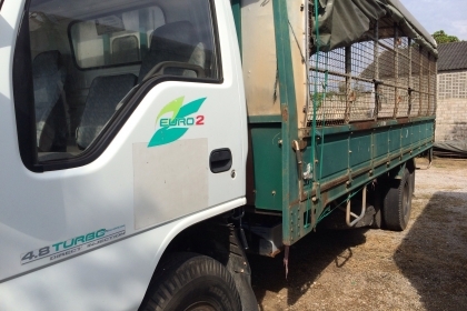 ขาย ISUZU 6ล้อ NQR70RY คัซซีใหญ่ ช่วงยาว ปี 45