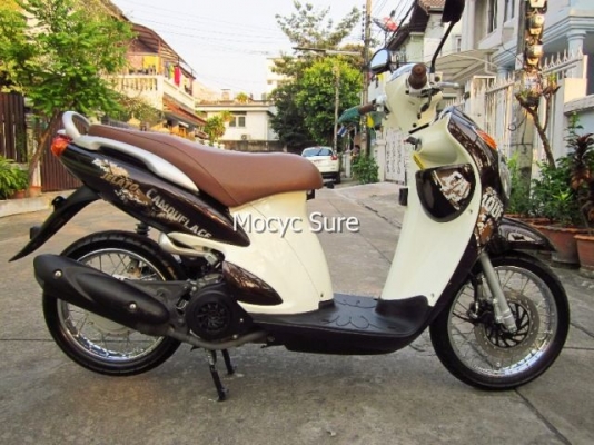 <ขายแล้วครับ>Suzuki Jelato 125 Fi สีน้ำตาล  รถ 10 เดือน วิ่งน้อย