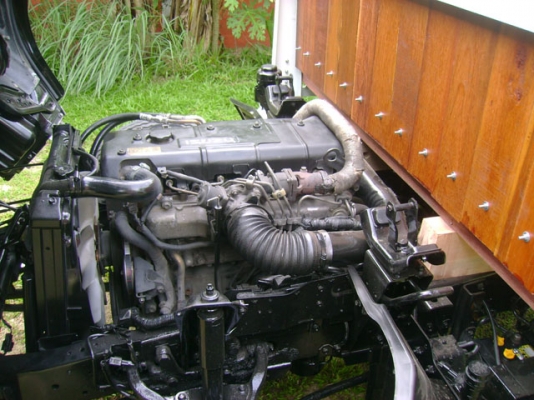 ISUZU NKR 66E หัวการ์ตูน เครื่อง 4 HF1 125 แรง ไม่ติดเวลา