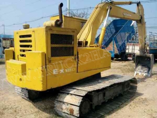 รถแบคโฮ ยี่ห้อ HITACHI รุ่น EX120