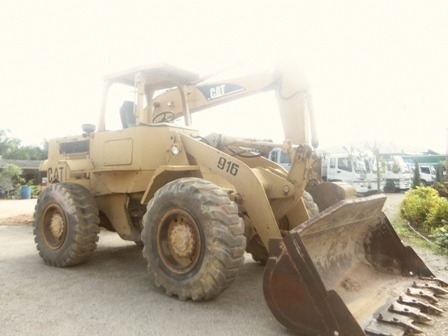 รถตัก Catterpillars รุ่น 916  สภาพสวย พร้อมเล่มทะเบียน ชุดโอน พร้อมใช้งาน