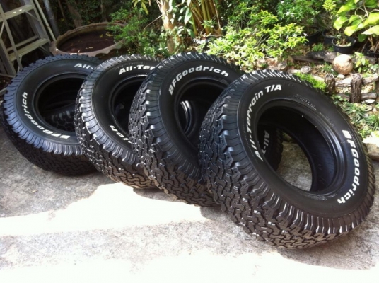 ขายยาง BF Goodrich All-terrain ขนาด 275 70 r16 ปี11