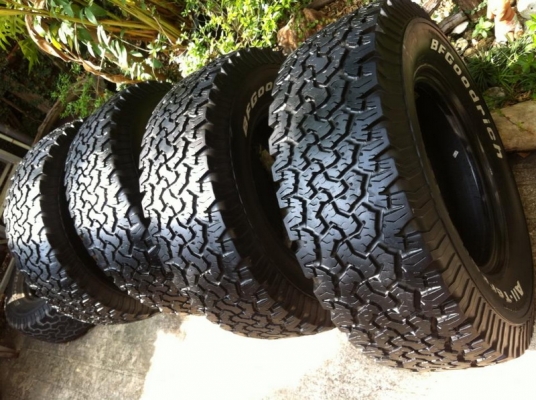 ขายยาง BF Goodrich All-terrain ขนาด 275 70 r16 ปี11
