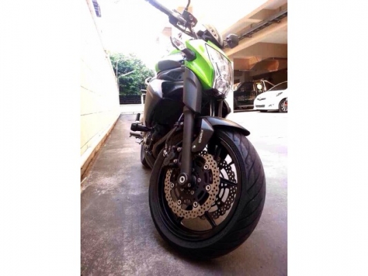 ขาย Kawasaki ER6N 650 ปี2013 สีเขียว