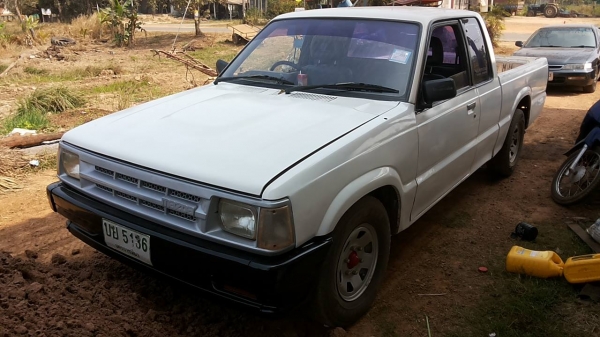 ***ขายแล้วครับขอบคุณ Truck2hand ขายกระบะแค็ป"มังกรดำ" ราคาเบาๆ MAZDA B2500 CAB 2.5 มังกรดำ เกียร์ตรงปี40/97 เครื่องมังกรยอดนิยม แน่น แห้ง ไม่เยิ้ม ประหยัด แรง ช่วงล่างปึ๊ก คัสซีสวยเดิมไม่มีผุ ไม่ปะไม่ดาม กระบะดีพื้นไม่ผุ ล้อแม็ก หัวเก๋งไม่ผุภายใ