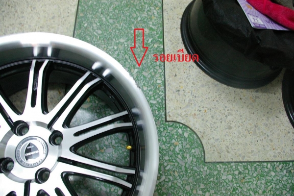 ขายล้อแนวVIP  ขอบ17 หน้าตื้น หลังลึก ใส่รถ 4 รู 100