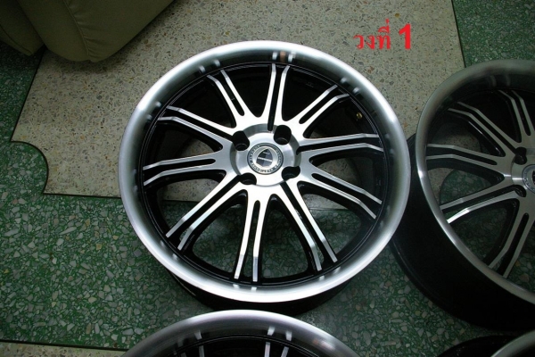ขายล้อแนวVIP  ขอบ17 หน้าตื้น หลังลึก ใส่รถ 4 รู 100