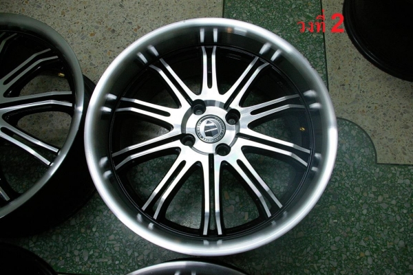 ขายล้อแนวVIP  ขอบ17 หน้าตื้น หลังลึก ใส่รถ 4 รู 100