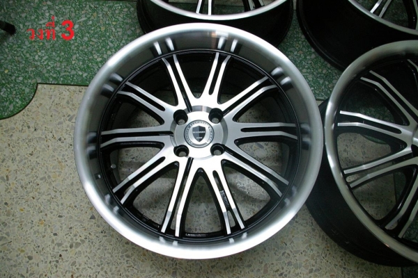 ขายล้อแนวVIP  ขอบ17 หน้าตื้น หลังลึก ใส่รถ 4 รู 100