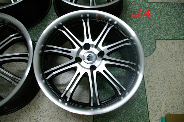 ขายล้อแนวVIP  ขอบ17 หน้าตื้น หลังลึก ใส่รถ 4 รู 100