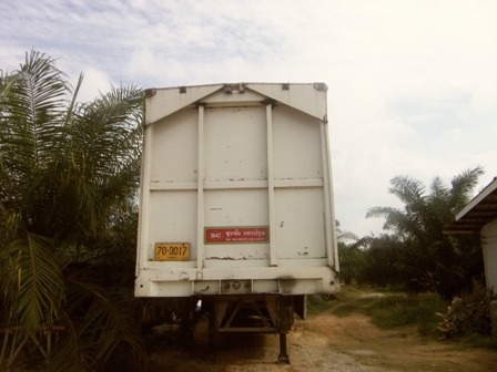 ขายหางตู้คอนเทนเนอร์ สามเพลา สภาพสวย  พร้อมใช้งาน