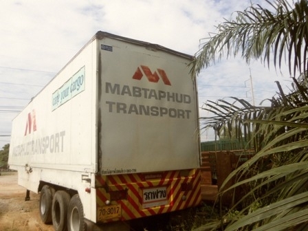 ขายหางตู้คอนเทนเนอร์ สามเพลา สภาพสวย  พร้อมใช้งาน