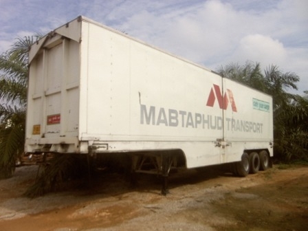 ขายหางตู้คอนเทนเนอร์ สามเพลา สภาพสวย  พร้อมใช้งาน