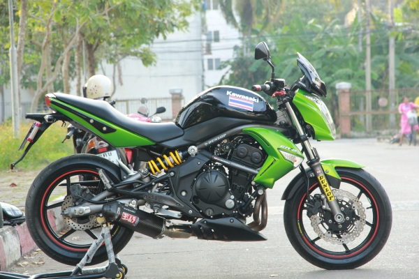 ด่วนๆๆ ขาย ER6N  ปี 2009 สภาพพร้อมออกทริป ของแต่งเต็ม