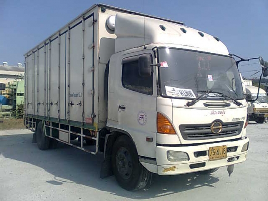 ต้องการขาย รถ 6 ล้อ Hino เมก้า / ตู้สวิง 10 บาน ยาว 7.20 เมตร