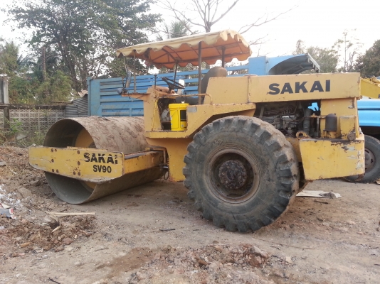 ขาย รถบดถนน ล้อเรียบ Sakai SV90
