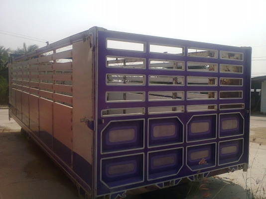 กระบะ 10 ล้อ ดัมพ์อลูมิเนียมสวยๆ ยาว 7.50 เมตร ครบชุด