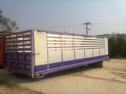 กระบะ 10 ล้อ ดัมพ์อลูมิเนียมสวยๆ ยาว 7.50 เมตร ครบชุด