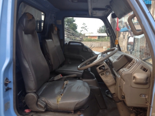 NPR 120 แรงเครื่องฝาดำ มีคอก  มีลู่ลม สวยมาก กะบะยาว 4.20 เมตร