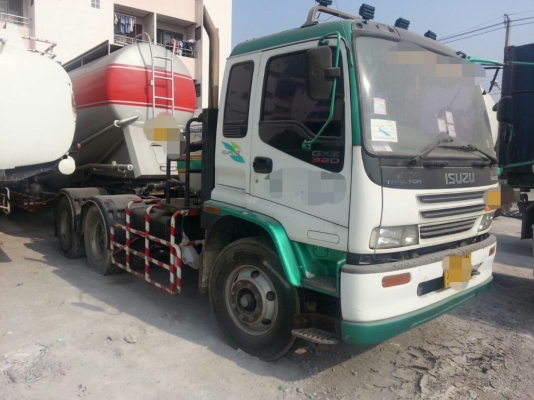 ขายหัวลาก ISUZU-270 ปี47 พร้อมรถเป้าปูนหางกล้วย