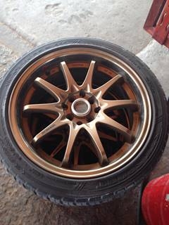 ขายล้อ ce28 ขอบ17 4/100 พร้อมยาง สภาพไหม่มากๆ ถูกๆครับ ขายล้อ ce28 ขอบ17 4/100 พร้อมยาง สภาพไหม่มากๆ ถูกๆครับ