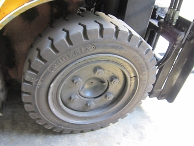 ขาย! รถโฟคลิฟท์(LPG)นำเข้า มือสอง TOYOTA / 02-7FG35 / A71GK40-30348 / ปี2003 / 14,584ชม / ขนาด3.5ตัน