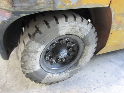 ขาย! รถโฟคลิฟท์(LPG)นำเข้า มือสอง TOYOTA / 02-7FG35 / A71GK40-30348 / ปี2003 / 14,584ชม / ขนาด3.5ตัน