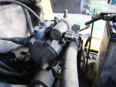 ขาย! รถโฟคลิฟท์(LPG)นำเข้า มือสอง TOYOTA / 02-7FG35 / A71GK40-30348 / ปี2003 / 14,584ชม / ขนาด3.5ตัน