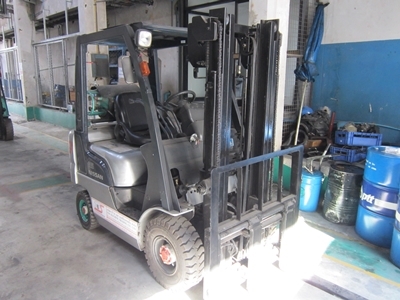 ขาย! รถโฟคลิฟท์(LPG)นำเข้า มือสอง NISSAN / NL01 / 000374 / ปี2004 / ขนาด1.5ตัน