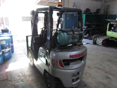 ขาย! รถโฟคลิฟท์(LPG)นำเข้า มือสอง NISSAN / NL01 / 000374 / ปี2004 / ขนาด1.5ตัน