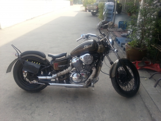 Steed 400 สภาพสวย เครื่องแน่น แต่งงาม เอกสาร อินวอย+สพมตัวจริง