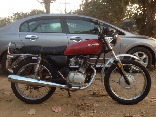 ขายรถ Honda CG110  มีทะเบียนและเอกสารพร้อมโอน