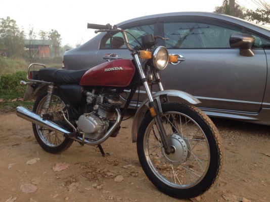 ขายรถ Honda CG110  มีทะเบียนและเอกสารพร้อมโอน