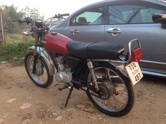 ขายรถ Honda CG110  มีทะเบียนและเอกสารพร้อมโอน