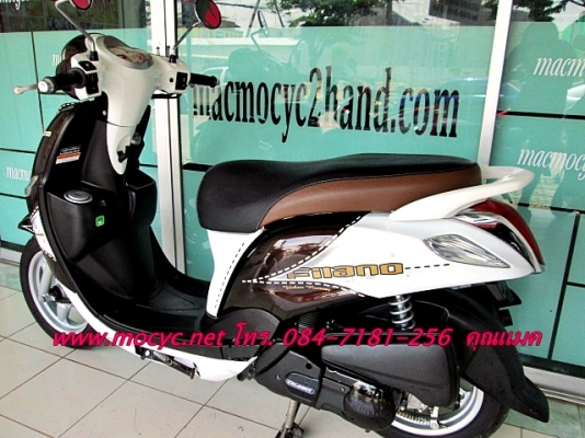 filano ลาย 2  สีขาวนํ้าตาล มาใหม่ไมล์ 3 พันโล   แถมฟรี เสื้อ และ หมวกกันน็อก 28900