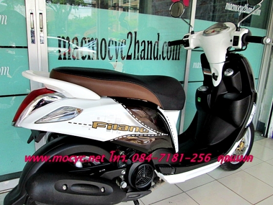 filano ลาย 2  สีขาวนํ้าตาล มาใหม่ไมล์ 3 พันโล   แถมฟรี เสื้อ และ หมวกกันน็อก 28900