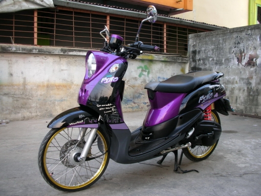 Fino ลายปารีส รถปี55 สวยๆเครื่องเดิมๆ แต่งภายนอกอย่างเดียวครับ