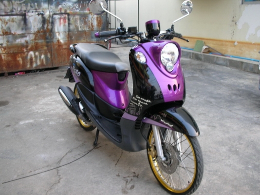 Fino ลายปารีส รถปี55 สวยๆเครื่องเดิมๆ แต่งภายนอกอย่างเดียวครับ