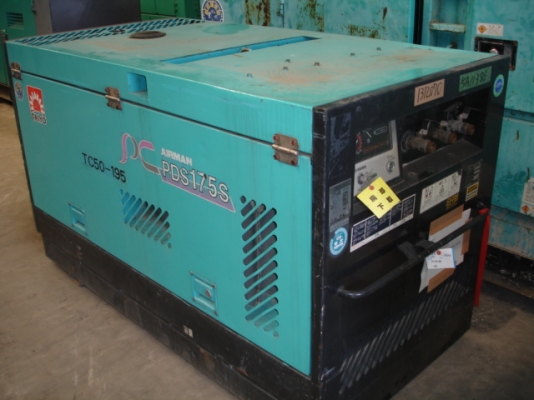 เครื่องปั๊มลม Airman Compressor PDS175S #53-5A11428 นำเข้าเองจากญี่ปุ่นค่ะ