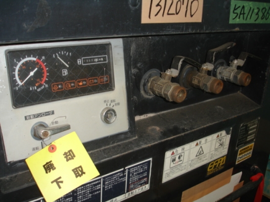 เครื่องปั๊มลม Airman Compressor PDS175S #53-5A11428 นำเข้าเองจากญี่ปุ่นค่ะ