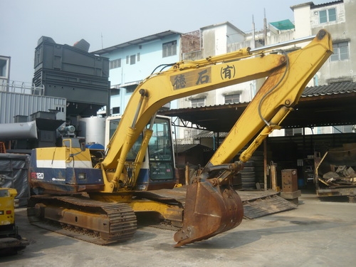 รถขุด Komastu PC120-5 รภเก่านอก นำเข้าจากญี่ปุ่น พร้อมใช้งาน