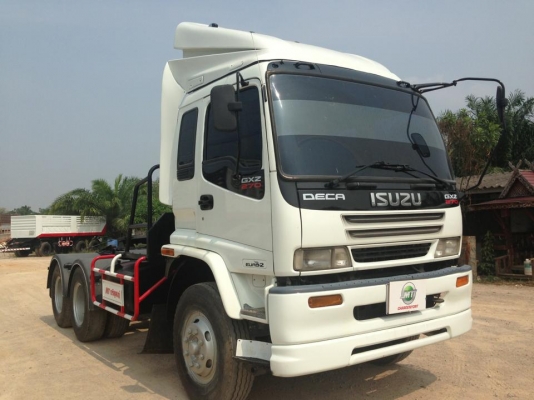 รถหัวลาก Isuzu GXZ 270 แรงม้า สภาพสวย พร้อมใช้งาน ทดลองขับได้ สนใจติดต่อ เอ็ม ที เจริญยนต์ 086-30344