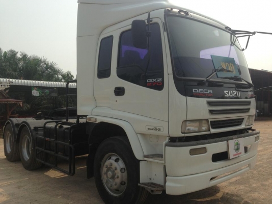 รถหัวลาก Isuzu GXZ 270 แรงม้า สภาพสวย พร้อมใช้งาน ทดลองขับได้ สนใจติดต่อ เอ็ม ที เจริญยนต์ 086-30344