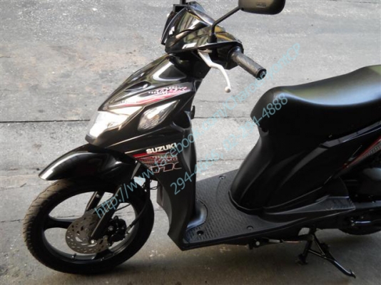 SUZUKI NEX ECO ปี 2013 ซูซูกิ เน็กซ์ มอเตอร์ไซค์อีโค ราคาเบาๆ สภาพใหม่มาก มาดูไม่ผิดหวัง