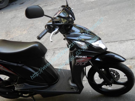 SUZUKI NEX ECO ปี 2013 ซูซูกิ เน็กซ์ มอเตอร์ไซค์อีโค ราคาเบาๆ สภาพใหม่มาก มาดูไม่ผิดหวัง