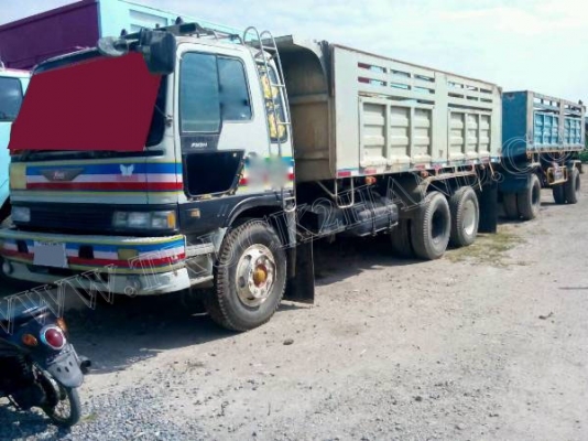 รถบรรทุก 10 ล้อดั้มพ์ HINO รุ่น FM3H *ขายเฉพาะแม่ไม่ขายพ่วง