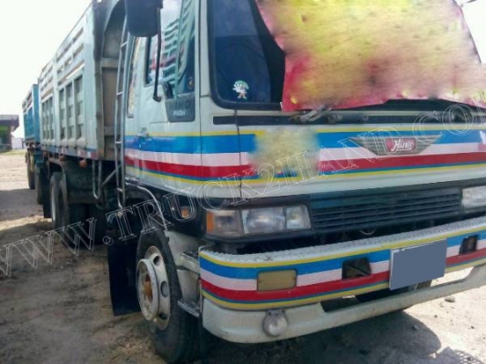 รถบรรทุก 10 ล้อดั้มพ์ HINO รุ่น FM3H *ขายเฉพาะแม่ไม่ขายพ่วง