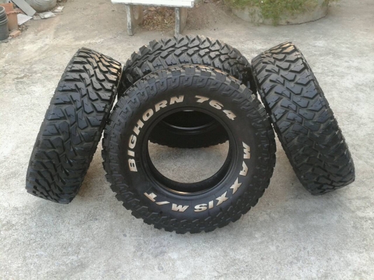 ขายยางMud MAXXIS BIGHORN 764 ขนาด265/75R16 สวยๆ
