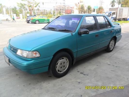 ขายรถฮุนได เอ็กเซลปี94 เครื่องเดิม1.5หัวฉีด พวงมาลัยเพาเวอร์ กระจกไฟฟ้า ภายในเบาะหนัง ตัวถังบางเดิม รถขับดี พร้อมใช้ ภาษีปี57 ขายถูกครับ