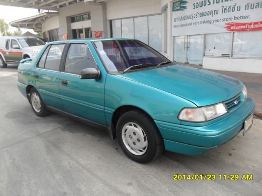 ขายรถฮุนได เอ็กเซลปี94 เครื่องเดิม1.5หัวฉีด พวงมาลัยเพาเวอร์ กระจกไฟฟ้า ภายในเบาะหนัง ตัวถังบางเดิม รถขับดี พร้อมใช้ ภาษีปี57 ขายถูกครับ